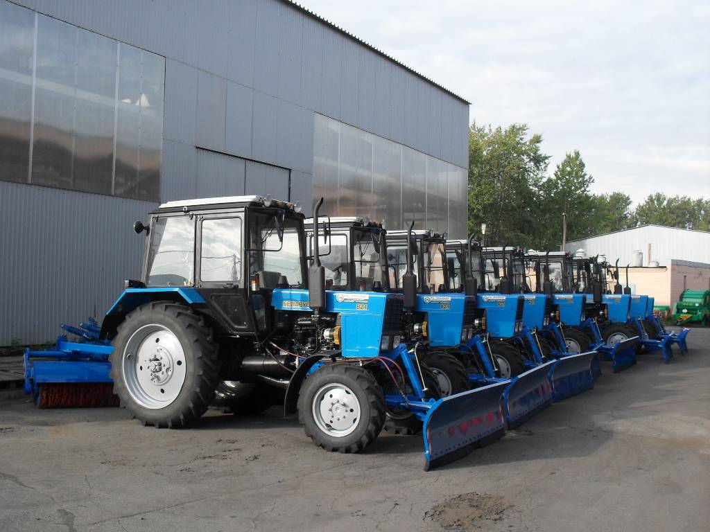 Новые тракторы МТЗ-82-1