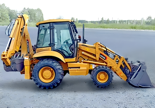 Экскаватор-погрузчик Lovol FLB468-II, комплектация 1